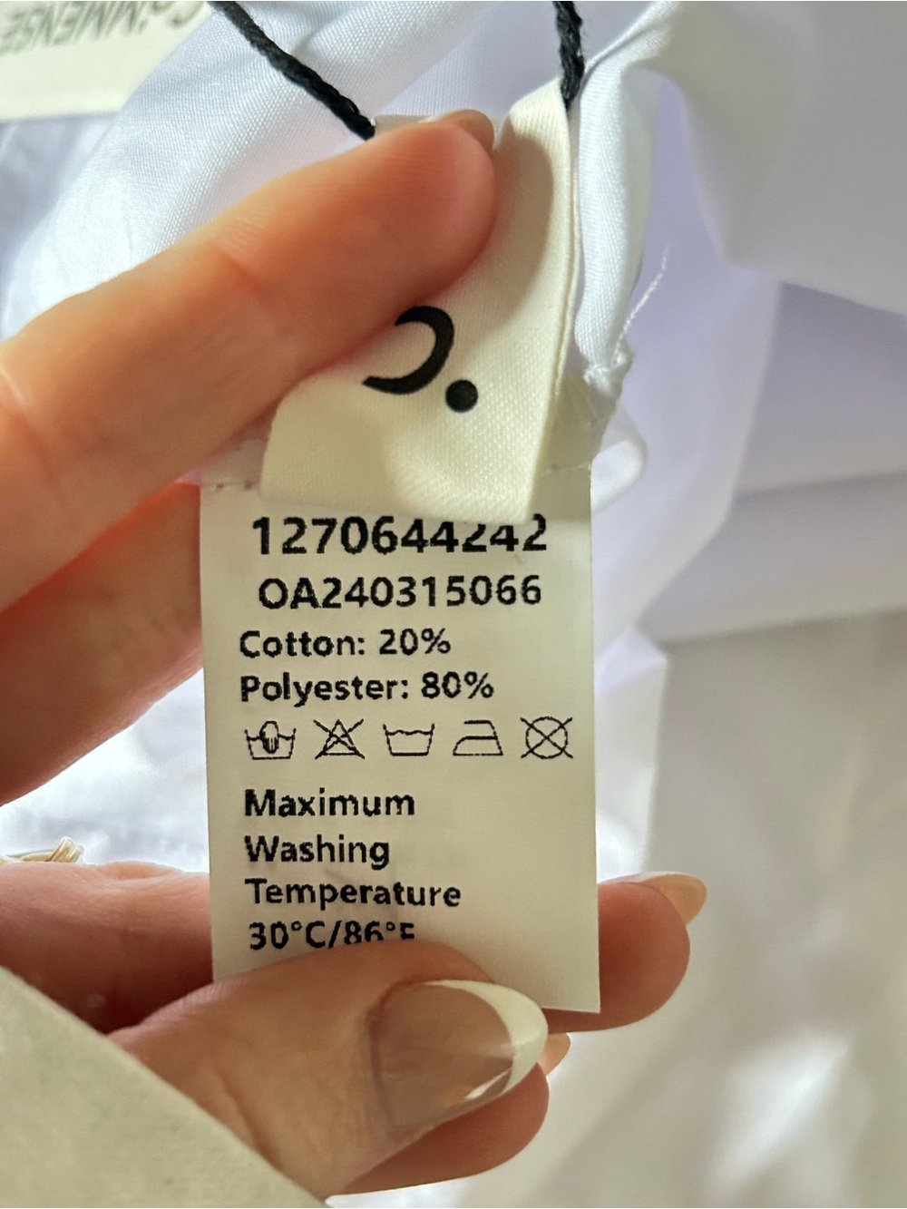 Commense White Backless Spaghetti Strap Maxi Dress - Picture 6 of 7